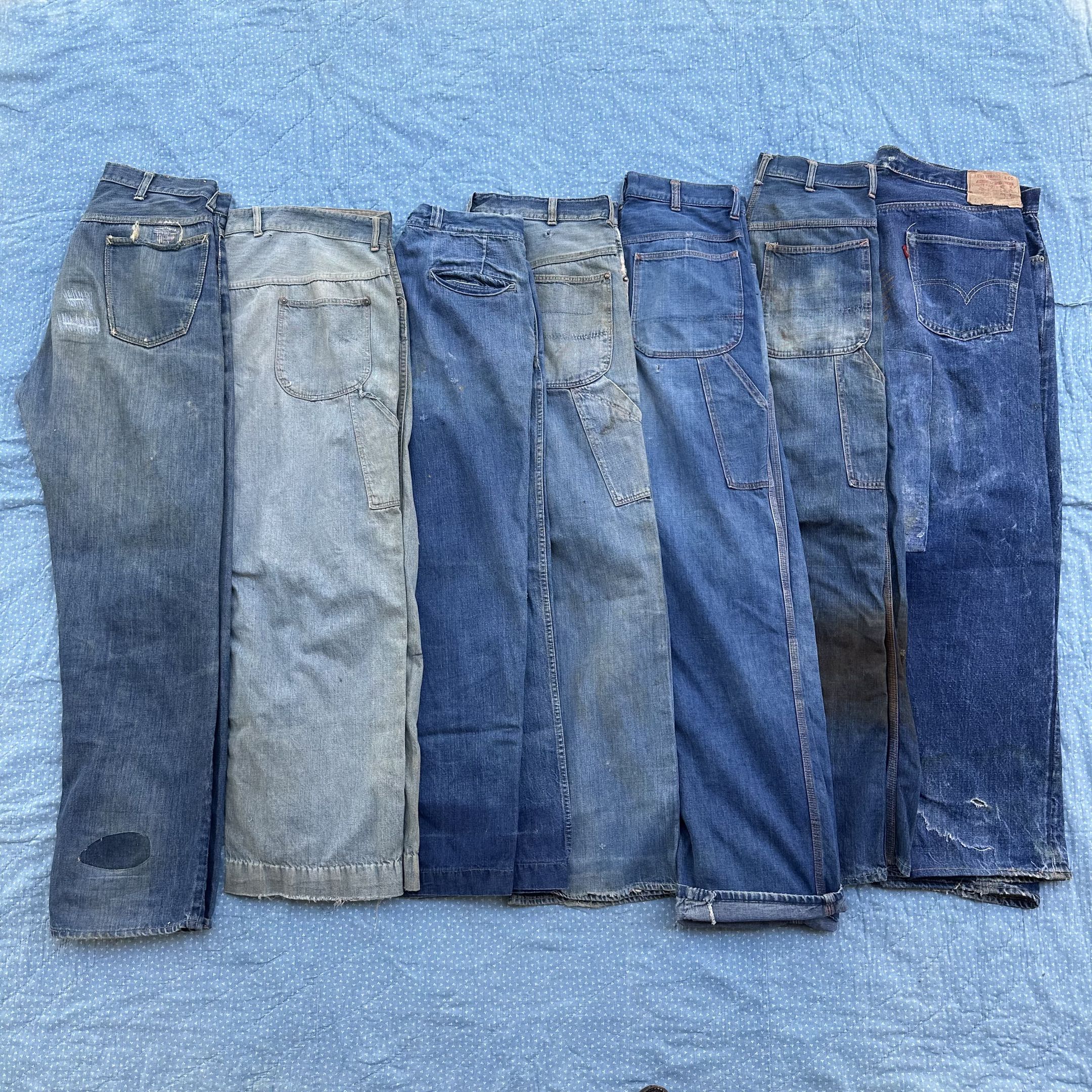 Vintage denim piece available at Gator's Vintage